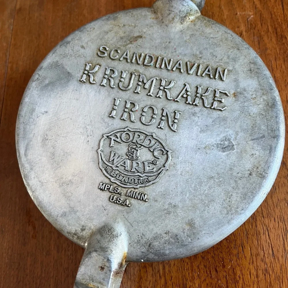 Vintage Nordic Ware Scandinavian Krumkake Iron